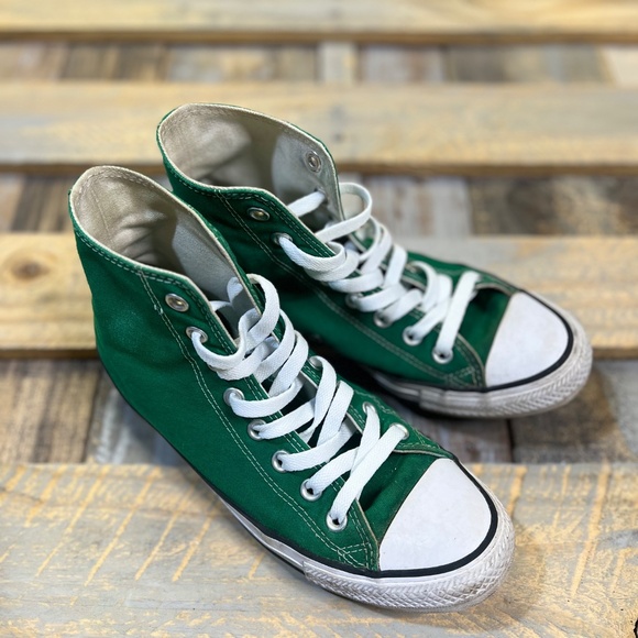 Classic [Converse] Iconic Green Chuck Taylor All Star High Top Shoes | 8.5 - 9 - Picture 3 of 14